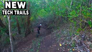 Discovering new mountain bike tracks