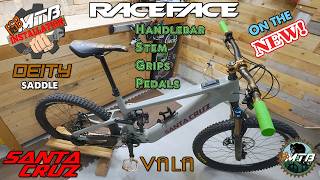 Putting Race Face Components onto my New Santa...