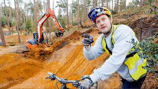 TEST RIDING A WILD NEW FREERIDE JUMP LINE!!
