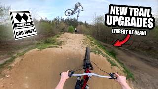 THE NEW FOREST OF DEAN TRAIL UPGRADES ARE...