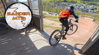 Mooie dag in Bikepark Willingen eindigde...