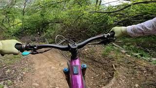 Lufu Trail S1, Valais, POV, eMTB, Switzerland
