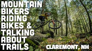 Mountain Bikers Riding Bikes Talking Trails |...