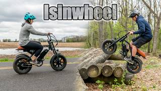 Isinwheel EB5 Mini EBIKE Tested!