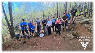 On découvre le trail building à VBN avec les...
