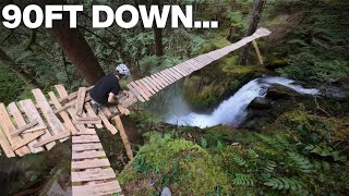 I Built The Most Stupid Mountain Bike Stunt…
