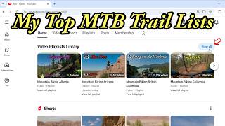My Top MTB Trails Playlist
