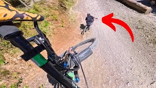 MOUNTAIN BIKING CHAOS!