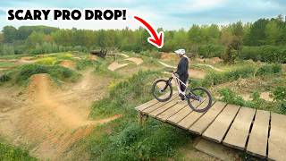 Riding This Scary Pro Level Drop Again!