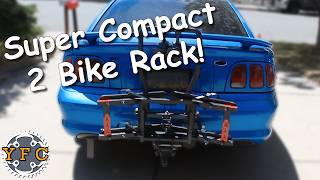 Most Compact 2 Bike Rack! - JOYTUTUS