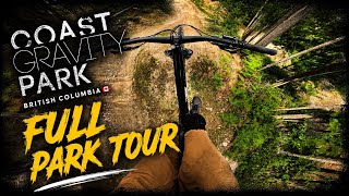 Exploring EVERY Trail at Coast Gravity Park - BC