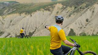 Siamo andati a fare freeride sui calanchi…...