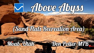 Exploring Above Abyss in Moab, Utah