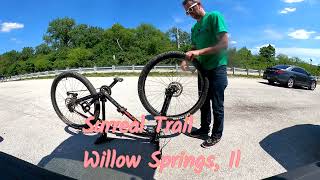 Surreal Trail- XC MTB trail in Willow Springs, Il