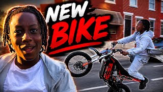 I SURPRISED HIM WITH A BRAND NEW E-BIKE!