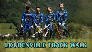 NEW PIT, NEW TEAM, LOUDENVILLE TRACK WALK