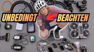 Technik Ausrüstung für Bikepacking Tour
