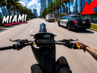 I TOOK MY ELECTRIC DIRT BIKE ALL OVER MIAMI!