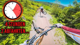 Krass viel los! 2 Abfahrten in 4 Stunden -...