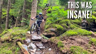 WE GOT WARNED ABOUT THESE TRAILS BEING TOO...