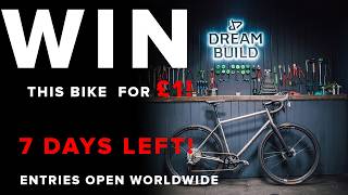7 DAYS LEFT to WIN this Titanium gravel bike...