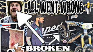EVERYTHING WENT WRONG *BUST NOSE-LEG-BIKE*