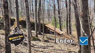 Ender Blue Flow Trail at Wilderness Tours Bike...