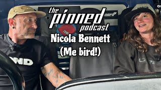 PINNED TV PODCAST *NICOLA BENNETT* (me bird!)
