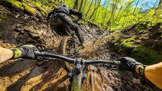 Trail SUPER VISCIDI  Rischi ASSURDI al Peroni...