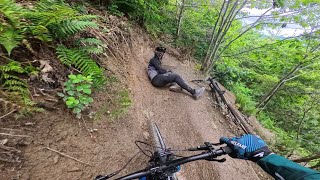 Downhill Racing and Bike Park Carnage!