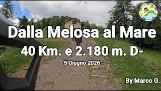 Dal Rif. Allavena al Mare 40 Km. 2.180 D- 