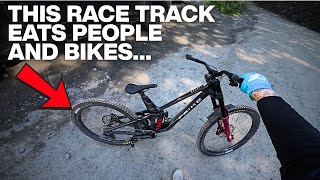 This DH Race Track Scared Me…