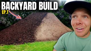 BUILDING MY OWN BACKYARD DIRT JUMPS!! (Ep.1)