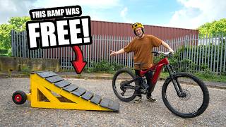 HOW TO BUILD A KICKER RAMP WITHOUT BUYING WOOD!