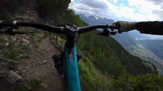 Seck trail, Rosswald, POV, MTB, Switzerland,...