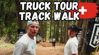 LENZERHEIDE WORLD CUP TRACK WALK!