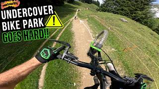 BIG SENDS AND INSANE CORNERS AT CHUR BIKE PARK...