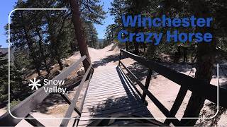 MTB Winchester to Crazy Horse. Snow Valley.