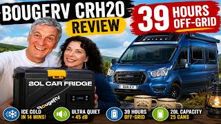 BougeRV CRH20 Portable Fridge - Freezer Tested...