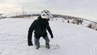 Arnold and Anthony’s Snowboarding Session l