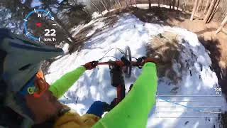 Silverberry Dirt Jumps l Snowy Session l