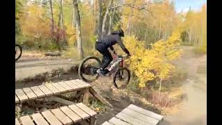Terwillegar Jumps and Drop lTrain ride  l Pete...