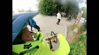 Rock Drop Off at Whistler Blackcomb