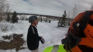 Snowboard Session: Kids sending it