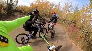 Terwillegar Jumps and Drops : Train ride and...