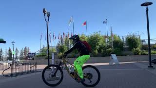 I tested the Santa Cruz Bronson owned by...