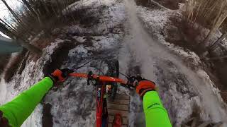 Terwillegar Drops, Solo Winter 2024 ride