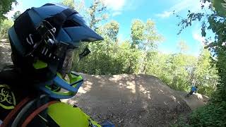 Winsport Bike Park: Haircut Rabbit trail full...
