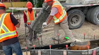 Concreting of Catch Basin and Curb and Gutter...