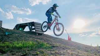 Strathcona County Bike Skills Park: Wooden...